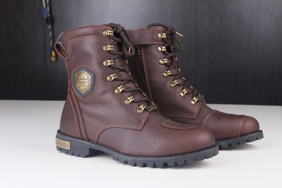 Мотоботы Scoyco MT019 Brown