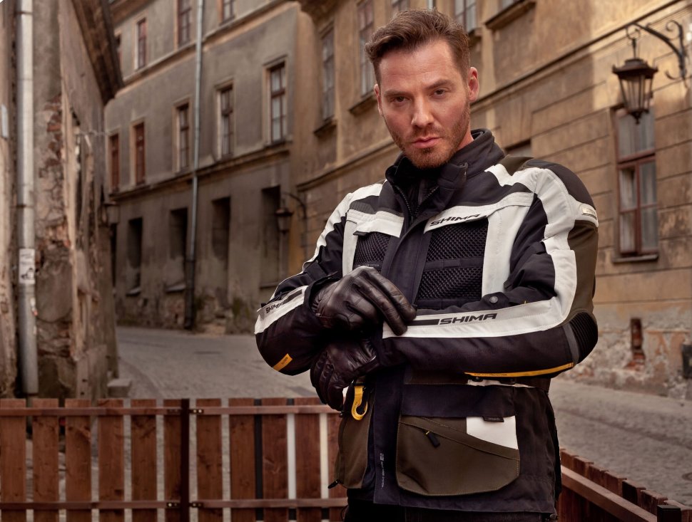 Мотокуртка Shima Horizont Black