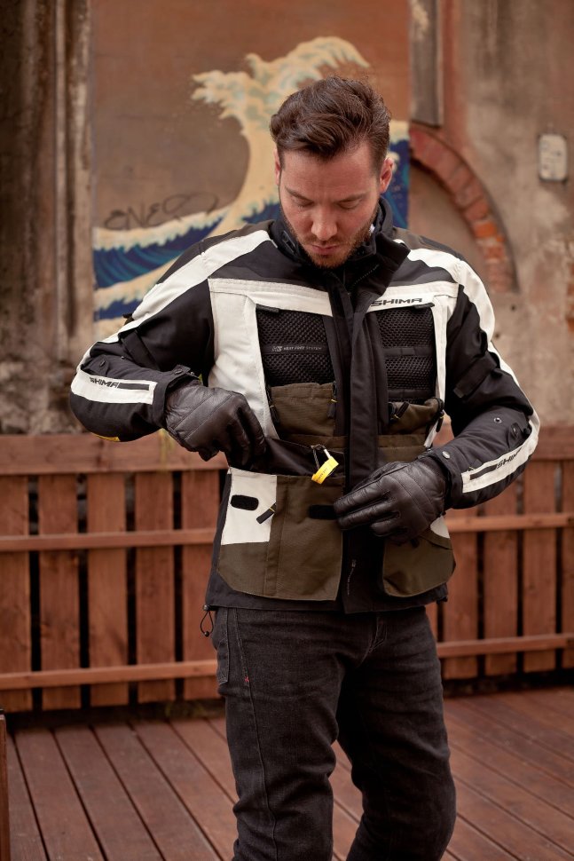 Мотокуртка Shima Horizont Black