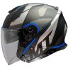 Мотошлем MT Helmets Thunder 3 Jet Bow Matt Blue