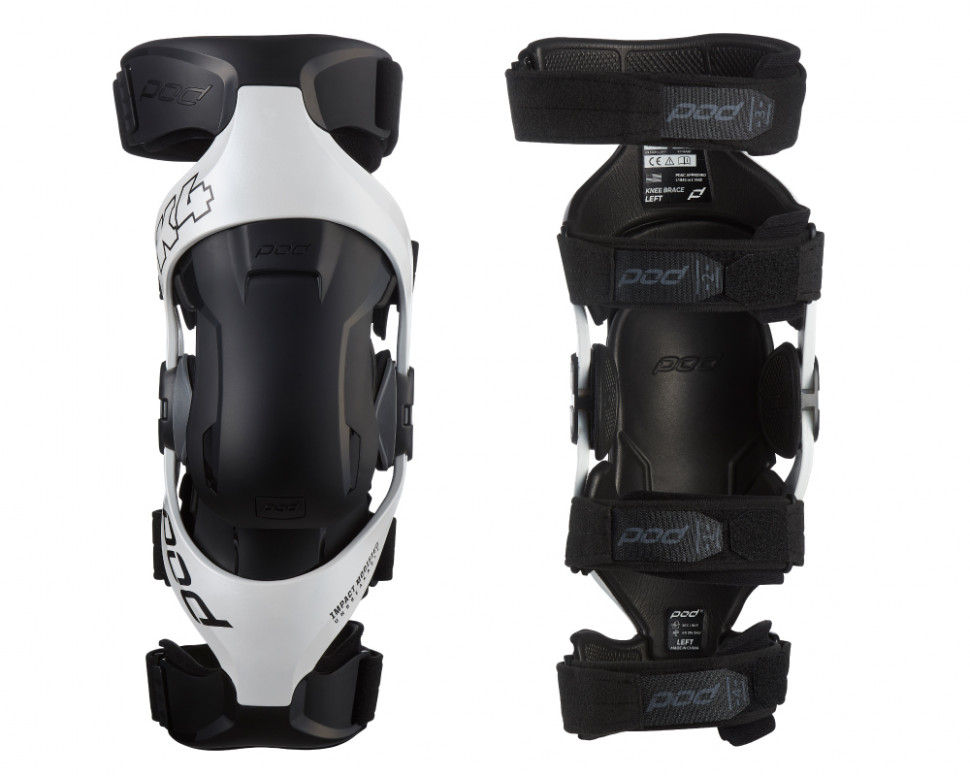 Ортопедические наколенники Pod K4 2.0 Knee Brace White/Black