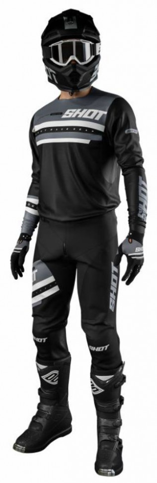 Мотоштаны Shot Racing Contact Shining Black