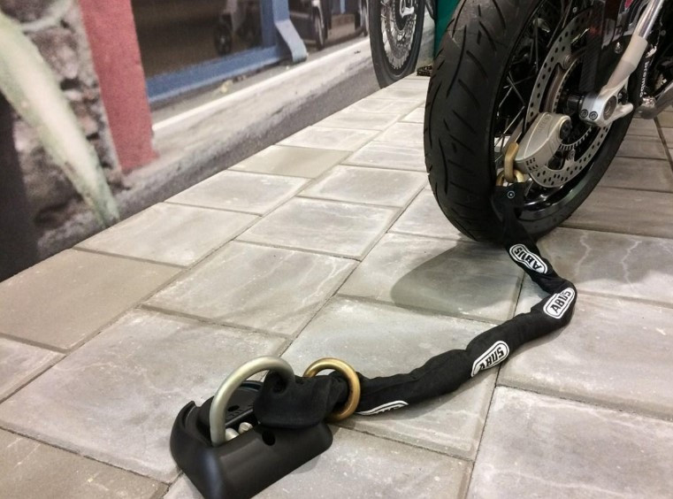 Противоугонная цепь ABUS 12KS120 для мотозамка 8008 Granit Detecto (766985)