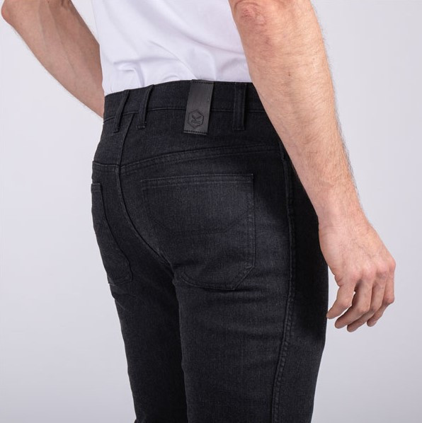 Мотоджінси Knox Brighton Denim Short Leg Black