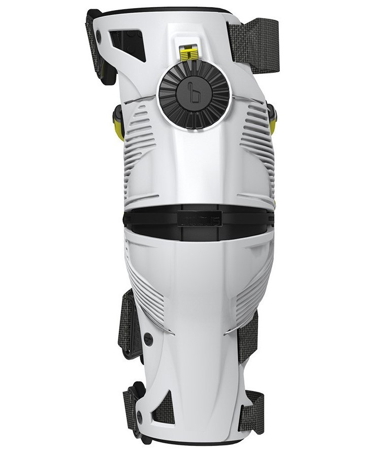 Ортопедические мотонаколенники Mobius X8 Storm White/Yellow
