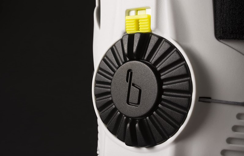 Ортопедические мотонаколенники Mobius X8 Storm White/Yellow