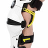 Ортопедические мотонаколенники Mobius X8 Storm White/Yellow