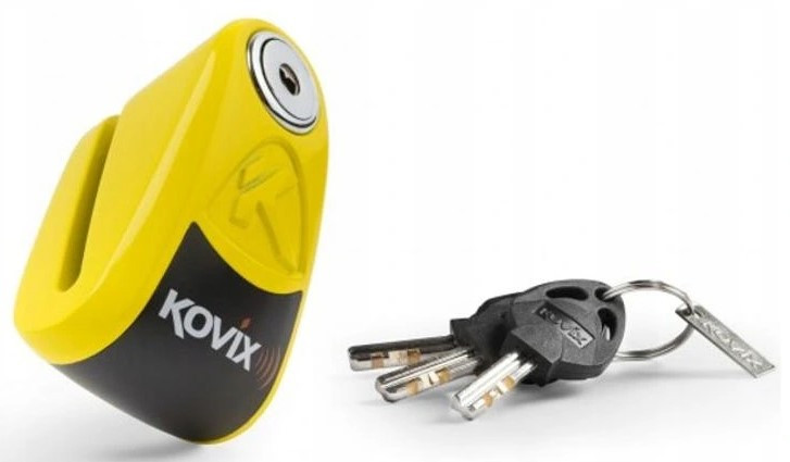 Мотозамок с сигнализацией Kovix KAL6 Y Yellow (KAL6 Y)