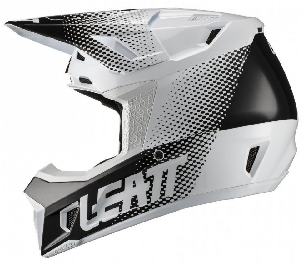 Мотошлем Leatt Helmet GPX 7.5 V21.1 + Goggle White