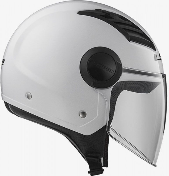 Мотошлем LS2 OF562 Airflow Long Gloss White