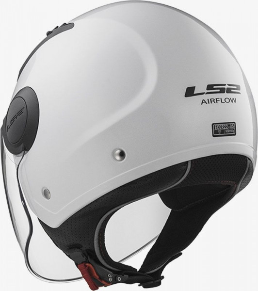 Мотошлем LS2 OF562 Airflow Long Gloss White