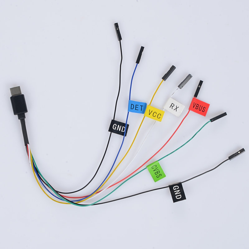 AV-Out FPV кабель SJCAM для екшн-камеры SJ8 Pro, SJ10 Pro (USB Type-C)