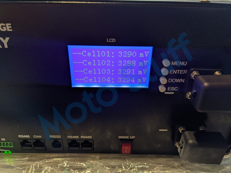 Аккумуляторный модуль U10000 с блоком BMS, 10 кВт·ч (51.2В / 200А*ч / LiFePO4)