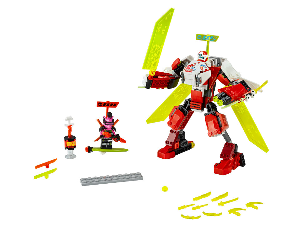 Конструктор Lego Ninjago: реактивный самолёт Кая (71707)