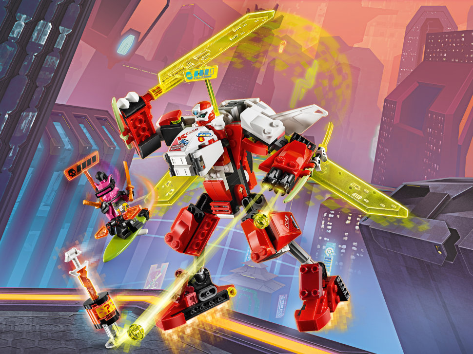 Конструктор Lego Ninjago: реактивный самолёт Кая (71707)