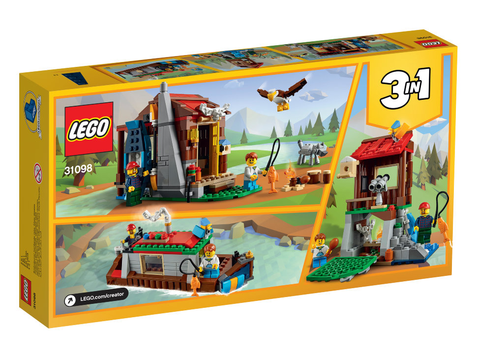 Конструктор Lego Creator: хижина в глуши (31098)
