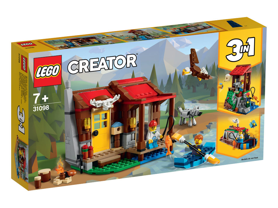 Конструктор Lego Creator: хижина в глуши (31098)