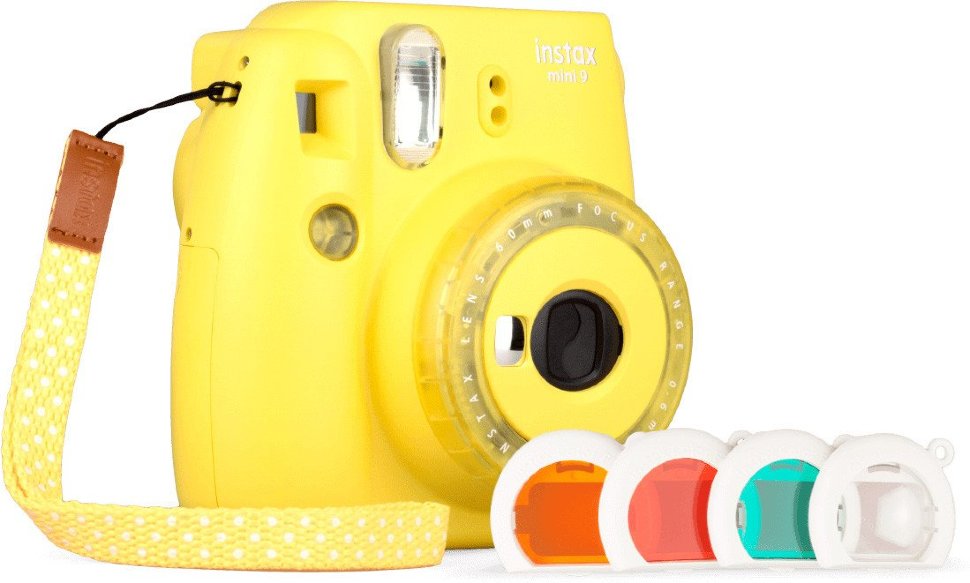 Фотокамера моментальной печати Fujifilm Instax Mini 9 Yellow (16632960)