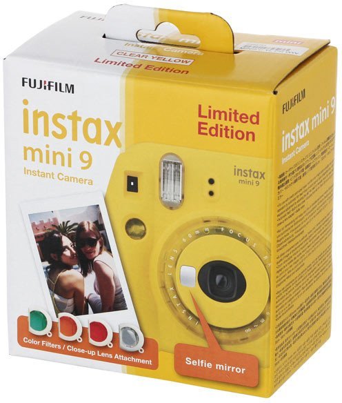 Фотокамера моментальной печати Fujifilm Instax Mini 9 Yellow (16632960)
