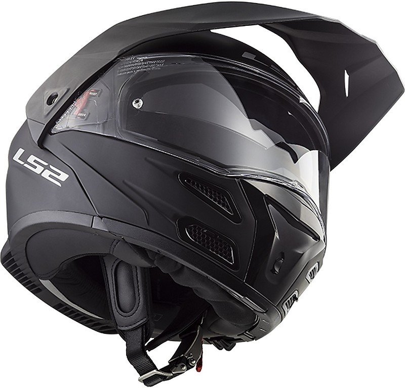 Мотошлем LS2 FF324 Metro Matt Black P/J