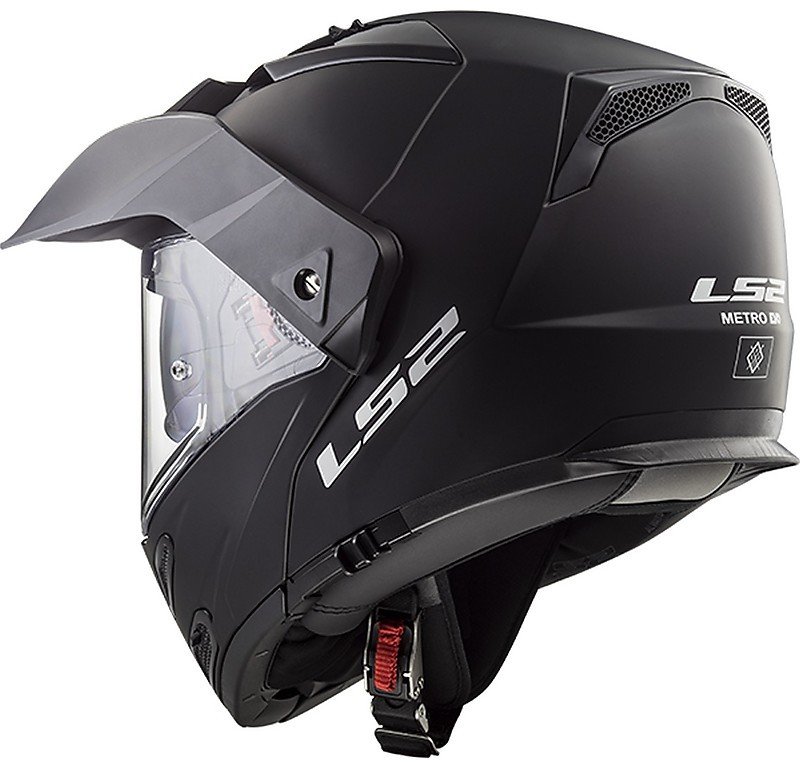 Мотошлем LS2 FF324 Metro Matt Black P/J