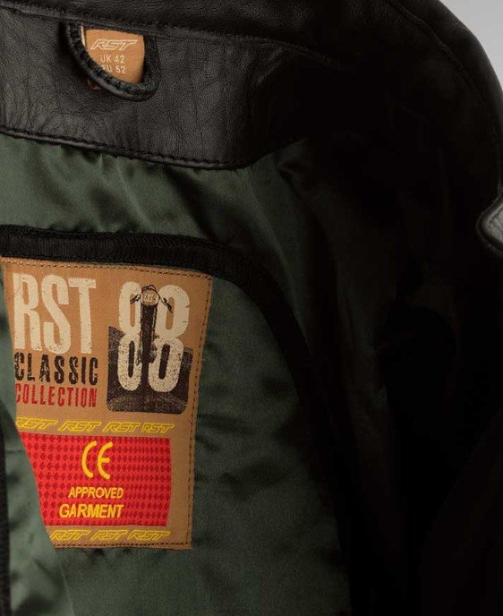 Мотокуртка мужская RST IOM TT 2232 Hillberry CE M Lthr Jkt Grn