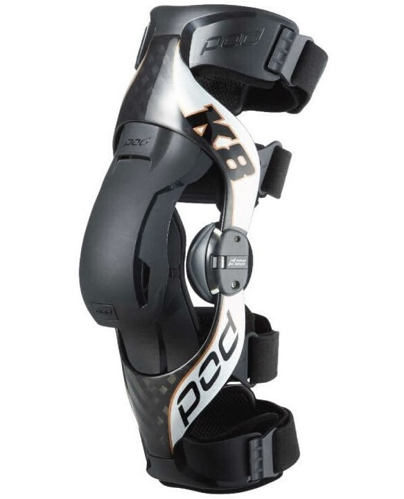 Ортопедические наколенники Pod K8 2.0 Knee Brace Carbon/Silver