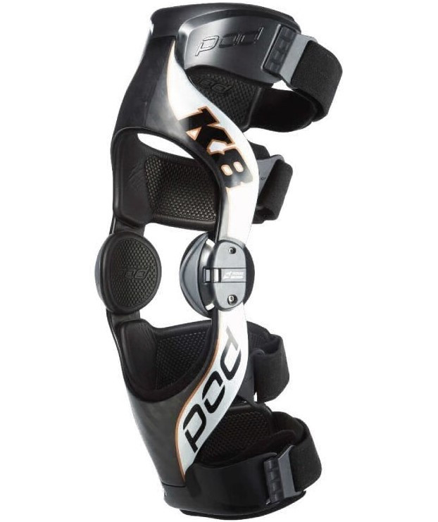 Ортопедические наколенники Pod K8 2.0 Knee Brace Carbon/Silver