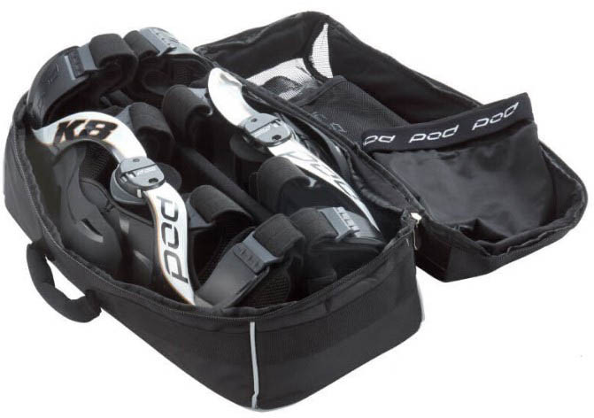 Ортопедические наколенники Pod K8 2.0 Knee Brace Carbon/Silver