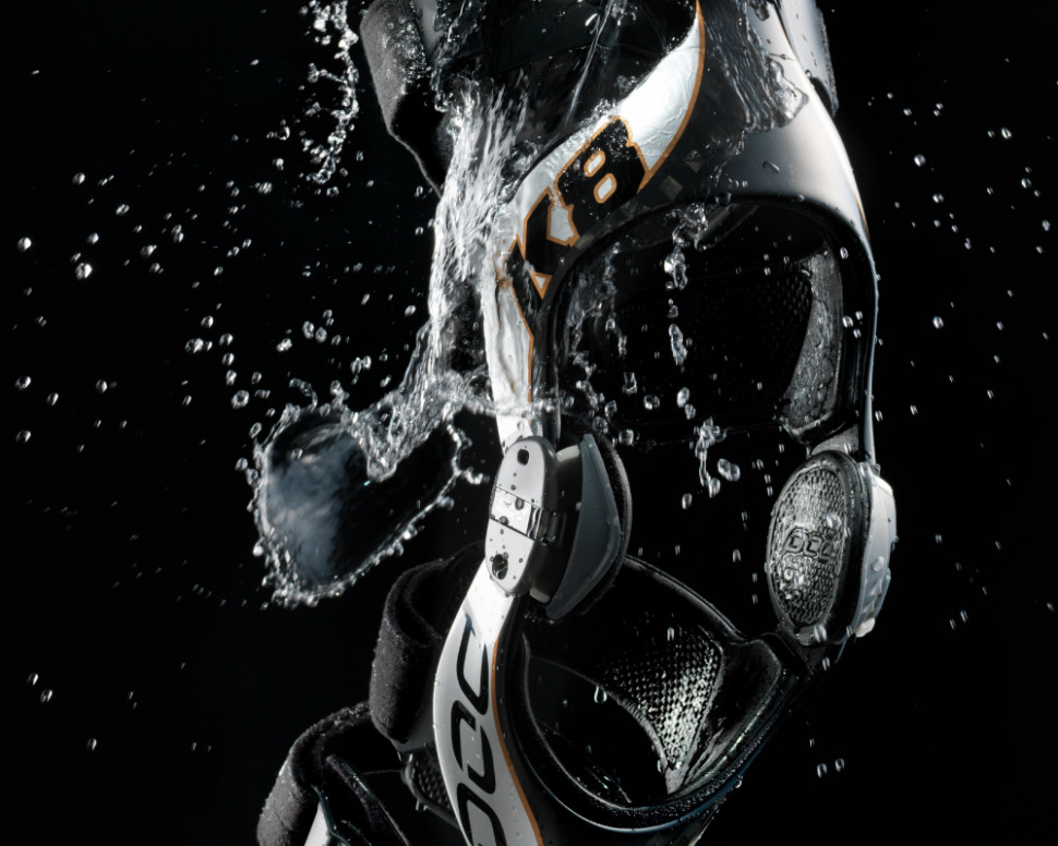 Ортопедические наколенники Pod K8 2.0 Knee Brace Carbon/Silver