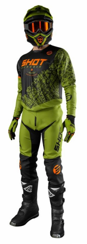 Мотоштаны Shot Racing Devo Storm Khaki