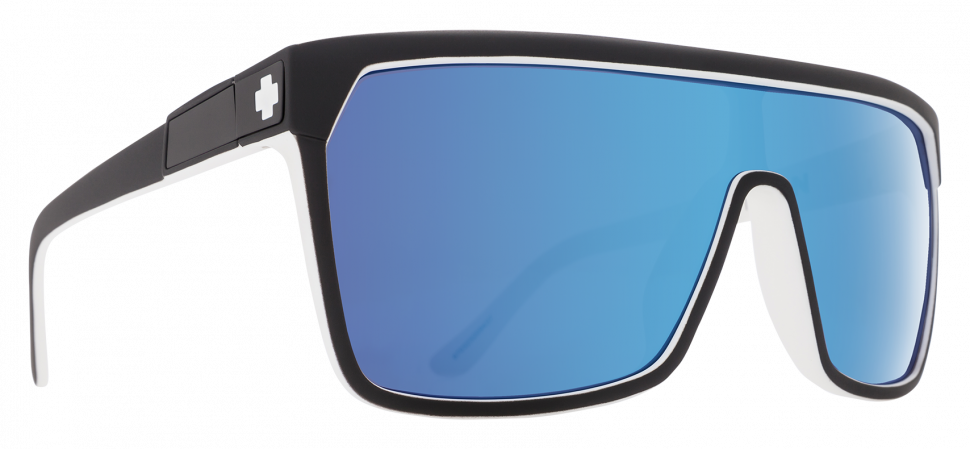 Солнцезащитные очки SPY+ Flynn Whitewall Grey W/Light Blue Spectra (673016809131)