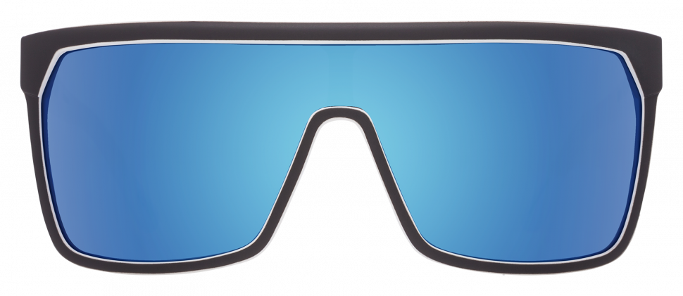 Солнцезащитные очки SPY+ Flynn Whitewall Grey W/Light Blue Spectra (673016809131)