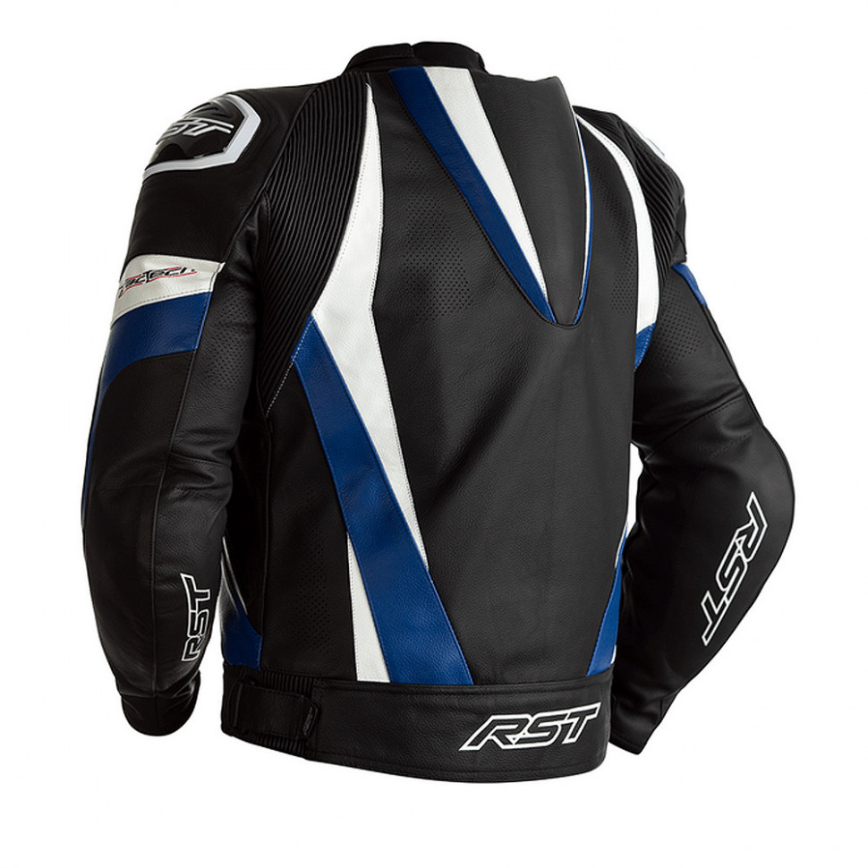 Мотокуртка чоловіча RST Tractech Evo 4 CE Mens Leather Jacket Black/Blue