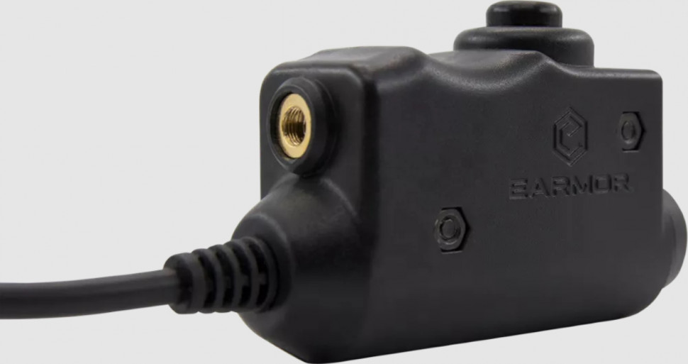 Кнопка для гарнитуры Opsmen Earmor с разъмом PTT Motorola Talkabout 1-Pin