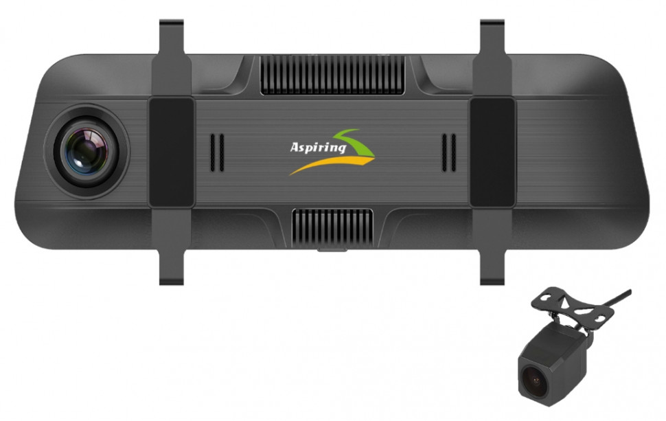Видеорегистратор-зеркало Aspiring Maxi 4 Speedcam, WIFI, GPS, 4K (MA1050WSPC)