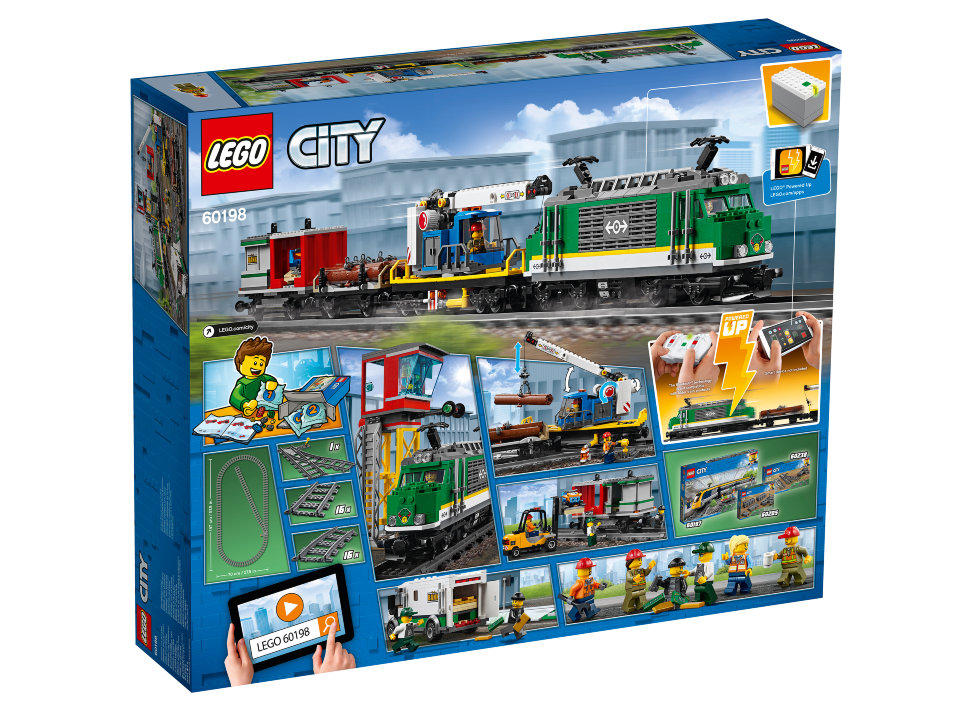 Конструктор Lego City: товарный поезд (60198)