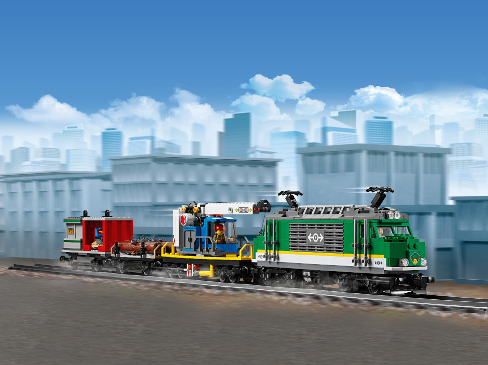 Конструктор Lego City: товарный поезд (60198)