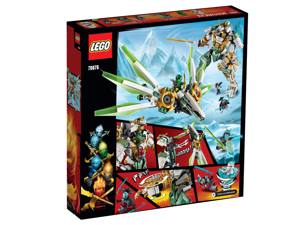 Конструктор Lego Ninjago: механический титан Ллойда (70676)