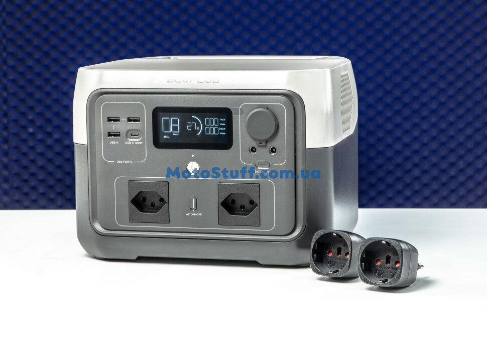 Зарядна станція EcoFlow RIVER 2 Max (SW версія) (512 Вт·ч / 500 Вт)