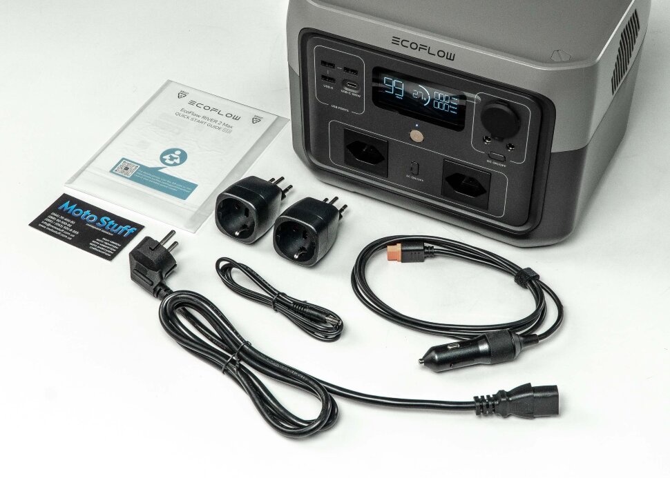 Зарядна станція EcoFlow RIVER 2 Max (SW версія) (512 Вт·ч / 500 Вт)