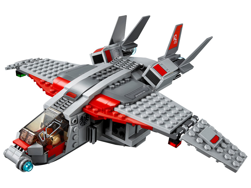 Конструктор Lego Super Heroes: капитан Марвел и атака скруллов (76127)