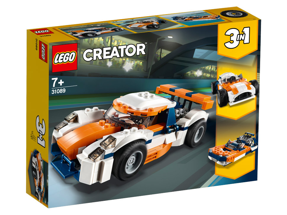 Конструктор Lego Creator: Оранжевый гоночный автомобиль (31089)