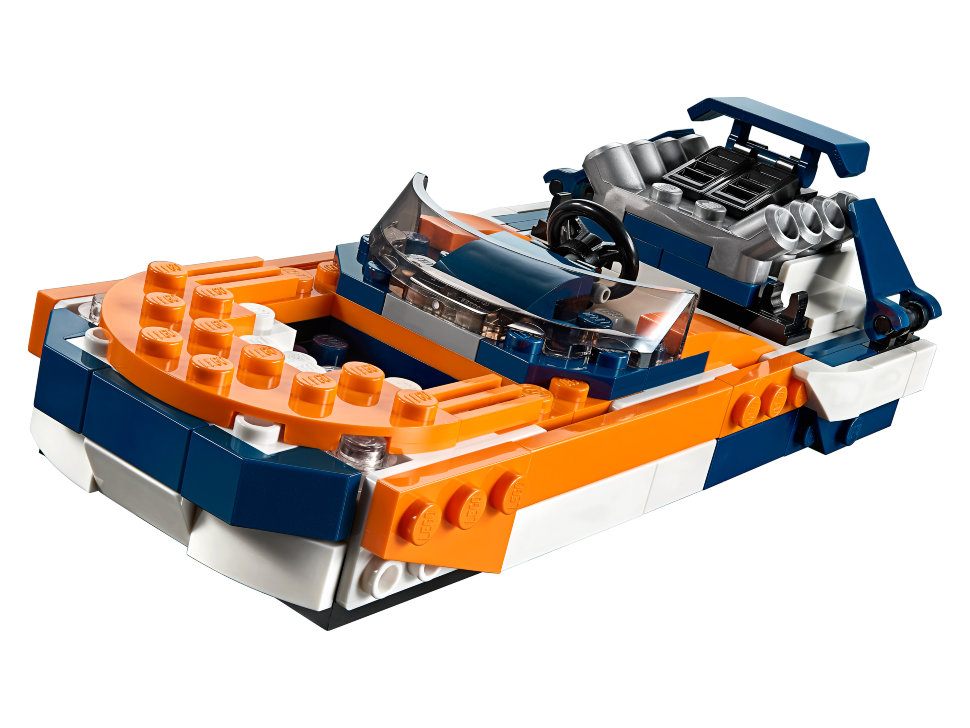 Конструктор Lego Creator: Оранжевый гоночный автомобиль (31089)