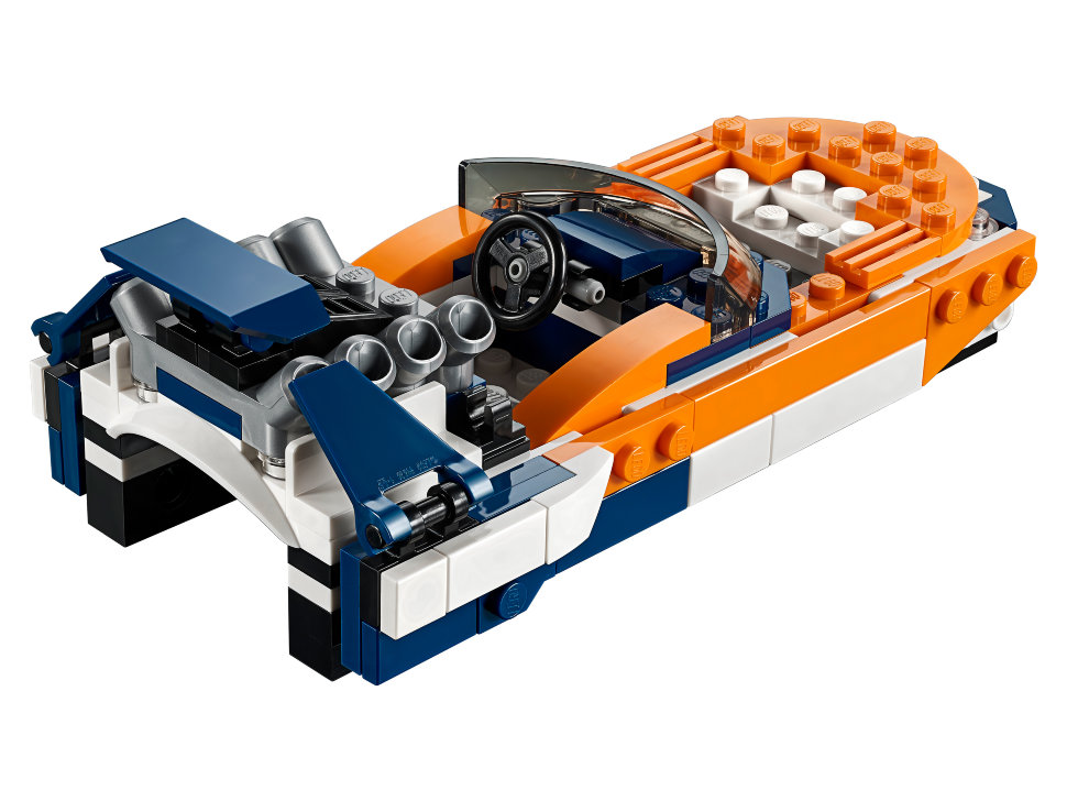 Конструктор Lego Creator: Оранжевый гоночный автомобиль (31089)
