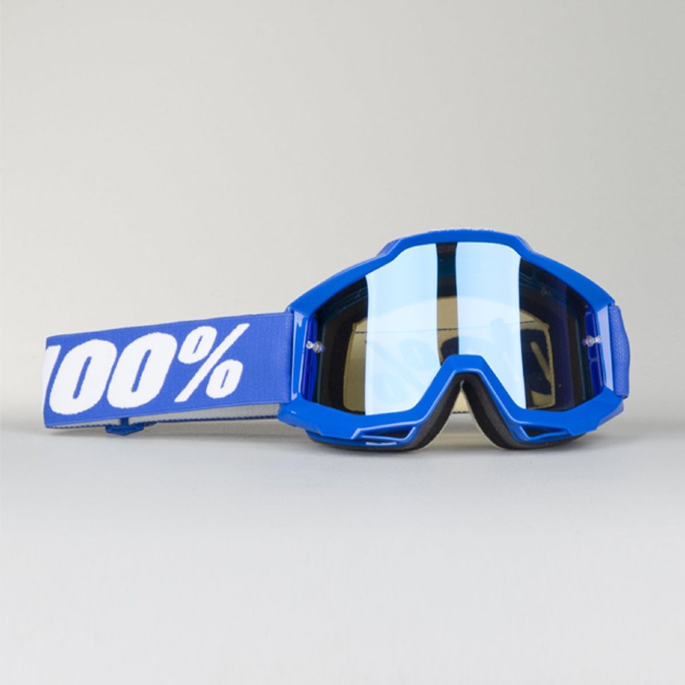 Мото очки 100% Accuri Reflex Blue Mirror Lens Blue (50210-002-02)