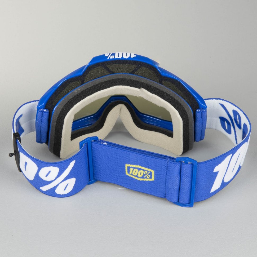 Мото очки 100% Accuri Reflex Blue Mirror Lens Blue (50210-002-02)