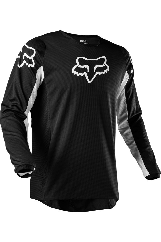 Мотоджерси Fox 180 Prix Jersey Black/White