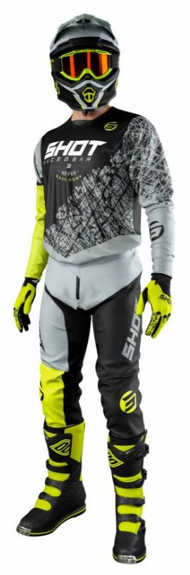 Мотоштаны Shot Racing Devo Storm Yellow