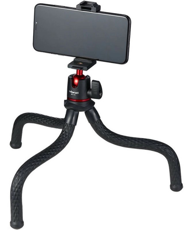 Гибкий прорезиненный штатив Ulanzi с держателем телефона (MT-11)